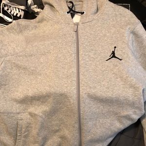 Jordan zip up sweater